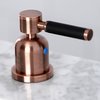 Fauceture FSC892DKLAC Kaiser Widespread Bathroom Faucet, Antique Copper FSC892DKLAC